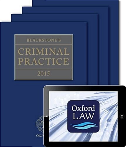 Blackstones Criminal Practice (Paperback, 25 Rev ed)