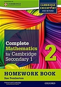 Complete Mathematics for Cambridge Lower Secondary Homework Book 2 (First Edition) - Pack of 15 (Paperback)