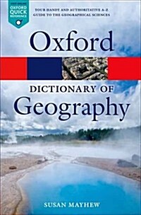 A Dictionary of Geography (Paperback, 5 Revised edition)