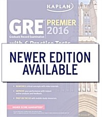 [중고] GRE Premier 2016 with 6 Practice Tests: Book + Online + DVD + Mobile [With DVD and Web Access] (Paperback)