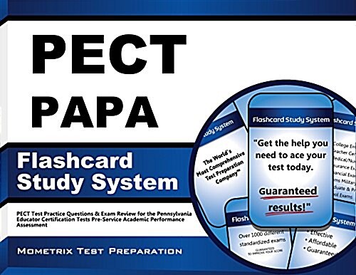 Pect Papa Flashcard Study System: Pect Test Practice Questions & Exam Review for the Pennsylvania Educator Certification Tests Pre-Service Academic Pe (Other)