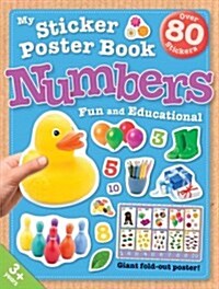 My Sticker Poster Book Numbers (Paperback, 2)