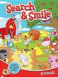 Search & Smile Animals (Board Book, ACT)