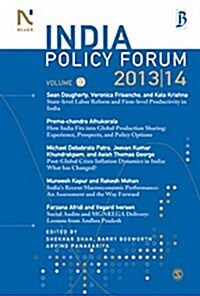 India Policy Forum 2013-14: Volume 10 (Paperback)