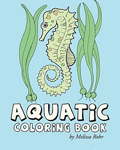 Aquatic Coloring Book (Paperback, CLR)