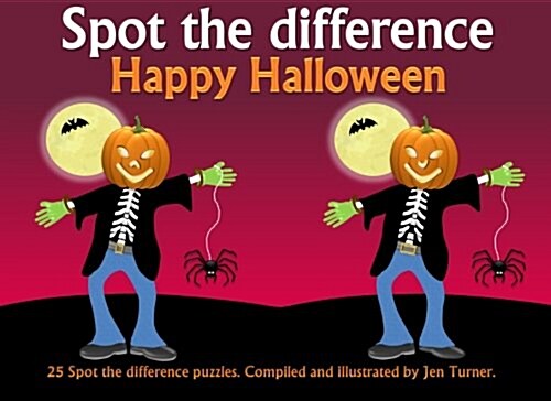 Spot the Difference - Happy Halloween (Paperback)