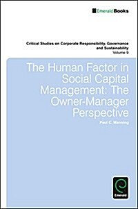 The Human Factor in Social Capital Management (Hardcover)