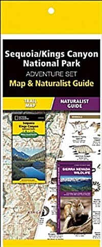 Sequoia/Kings Canyon National Park Adventure Set: Trail Map & Wildlife Guide (Hardcover)