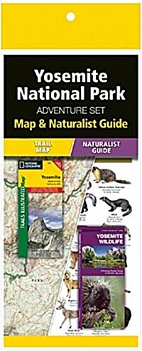 Yosemite National Park Adventure Set: Trail Map & Wildlife Guide (Hardcover)