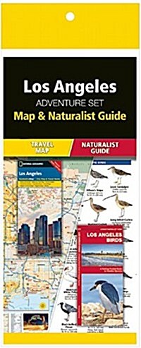 Los Angeles Adventure Set: Travel Map & Wildlife Guide (Hardcover)