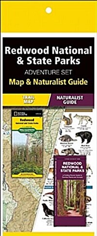 Redwood National & State Parks Adventure Set: Map and Naturalist Guide [With Map and Charts] (Paperback)