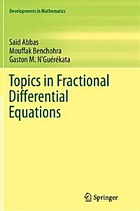 Topics in Fractional Differential Equations (Paperback)