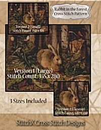 Rabbit in the Forest Cross Stitch Pattern (Paperback)