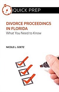 Divorce Proceedings in Florida (Paperback)