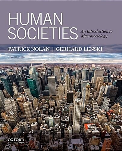 [중고] Human Societies: An Introduction to Macrosociology (Paperback, 12, Revised)