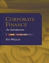 Corporate Finance an Introduction (Hardcover, Plush, 1st)