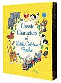 Classic Characters of Little Golden Books: The Poky Little Puppy; Tootle; The Saggy Baggy Elephant; Tawny Scrawny Lion; Scuffy the Tugboat (Hardcover)