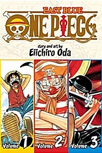 One Piece (Omnibus Edition), Vol. 1: Includes Vols. 1, 2 & 3 (Paperback)
