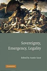 Sovereignty, Emergency, Legality (Hardcover)