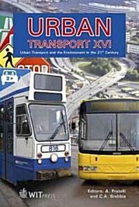 Urban Transport XVI (Hardcover)