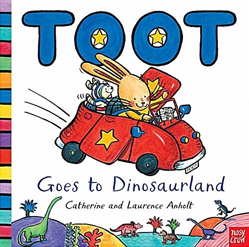 [중고] Toot Goes to Dinosaurland (Paperback)