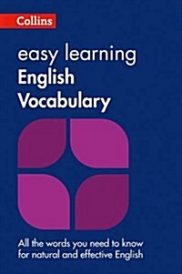 Easy Learning English Vocabulary : Your Essential Guide to Accurate English (Paperback, 2 Revised edition)