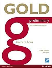 Gold Preliminary Teachers Book (Paperback)