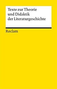 Texte zur Theorie und Didaktik der Liter (Paperback)