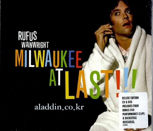 [중고] [수입] Rufus Wainwright - Milwaukee At Last!!! [CD + DVD Deluxe Edition]