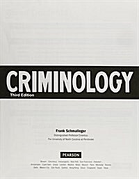 Criminology (Justice Series), Student Value Edition (Loose Leaf, 3)