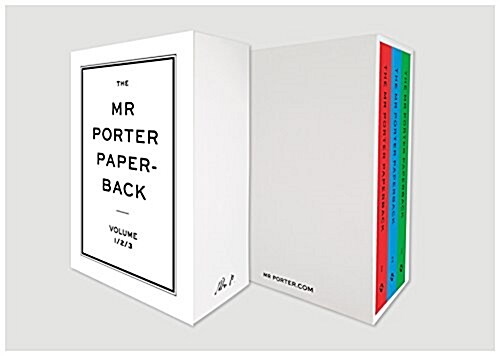 The Mr Porter Paperback - Slipcased Edition : The Manual for a Stylish Life - Volume One, Two and Three (Paperback)