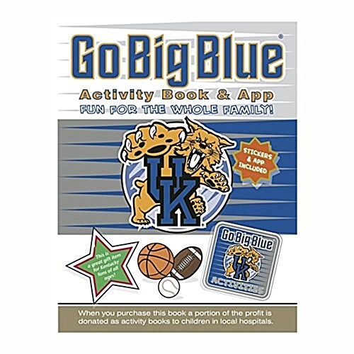 Go Big Blue Activity Book & App - KY (Paperback)