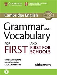 Grammar and Vocabulary for First and First for Schools Book with Answers and Audio (Multiple-component retail product)