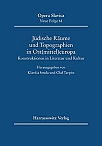 Judische Raume Und Topographien in Ost(mittel)Europa: Konstruktionen in Literatur Und Kultur (Hardcover)