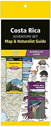 Costa Rica Adventure Set: Map & Naturalist Guide [With Charts] (Folded)