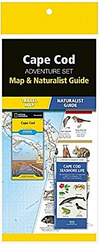 Cape Cod Adventure Set: Map & Naturalist Guide [With Charts] (Folded)