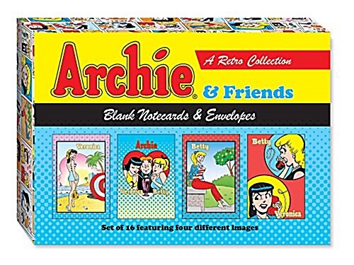 Archie & Friends Blank Notecards & Envelopes: Set of 16 Featuring Four Different Images [With Envelope] (Loose Leaf)