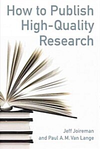 How to Publish High-quality Research (Paperback)