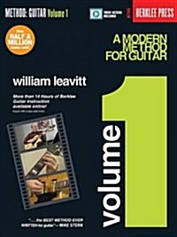 [중고] A Modern Method for Guitar - Volume 1: Book with More Than 14 Hours of Berklee Video Guitar Instruction (Paperback)