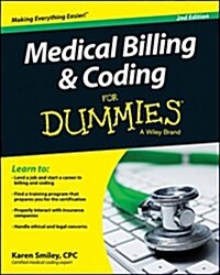 Medical Billing and Coding for Dummies (Paperback, 2, Revised)