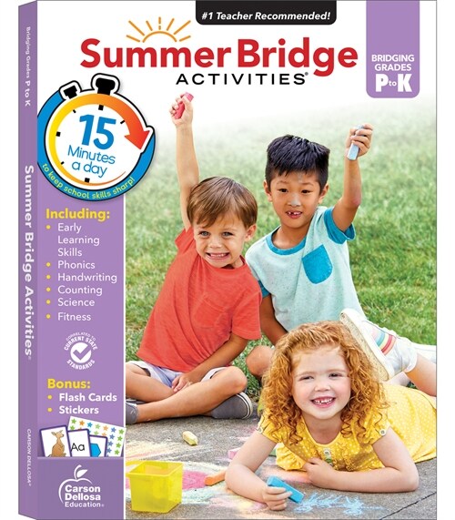 [중고] Summer Bridge Activities(r), Grades Pk - K (Paperback)