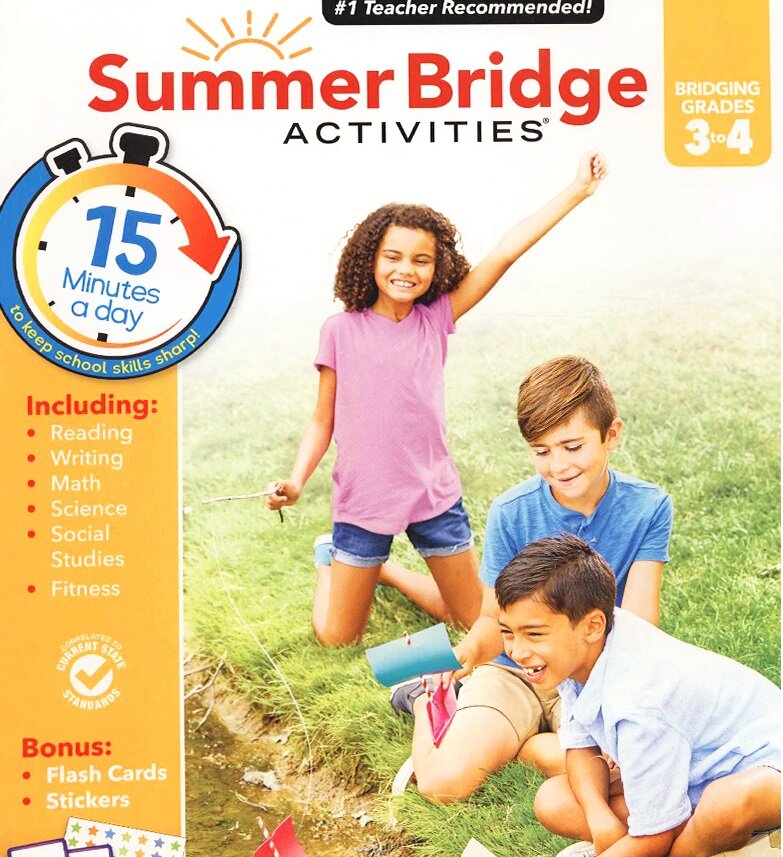 Summer Bridge Activities, Grades 3 - 4: Volume 5 (Paperback)