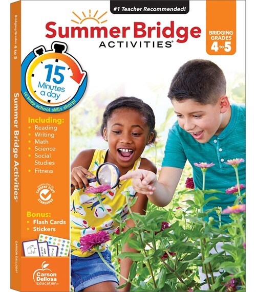 [중고] Summer Bridge Activities(r), Grades 4 - 5 (Paperback)