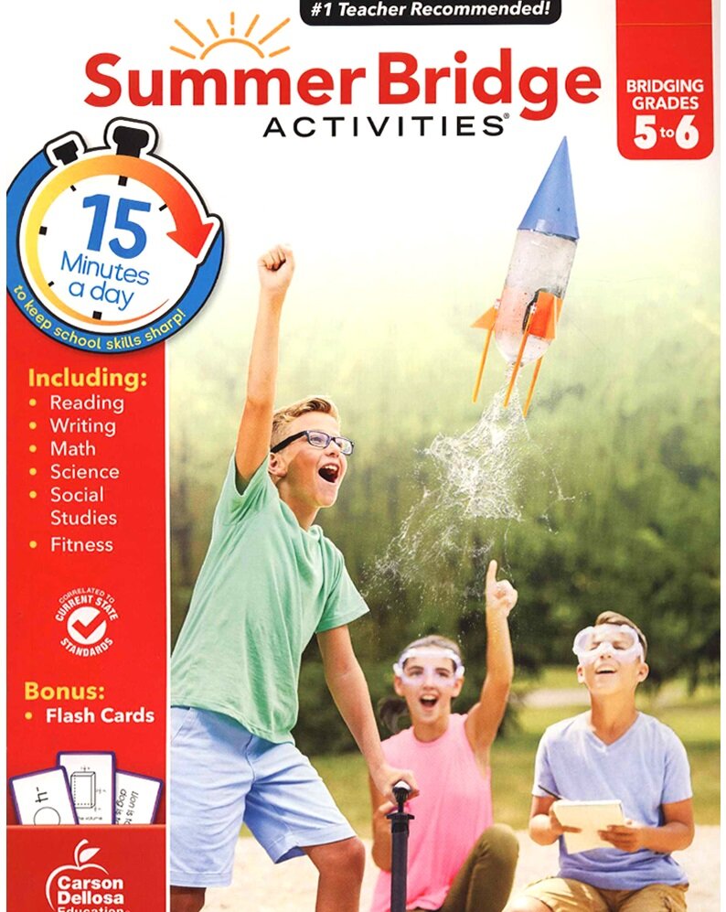 Summer Bridge Activities, Grades 5 - 6: Volume 7 (Paperback)
