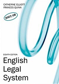 English Legal System (Paperback, 8 Rev ed)