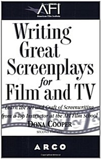 Writing Great Screenplays AFI (Writing Great Screenplays for Film and TV) (Paperback, 2 Sub)