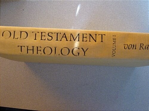 [중고] Old Testament Theology: Volume I: The Theology of Israel‘s Historical Traditions (Hardcover)