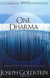 One Dharma: The Emerging Western Buddhism (Hardcover, 1st, Deckle Edge)