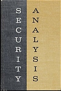 Security Analysis (Hardcover, 4th Edition)