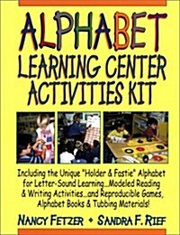 Alphabet Learning Center Activities Kit (Paperback)